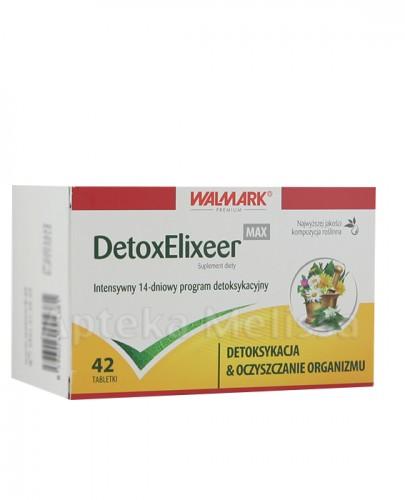 WALMARK DETOXELIXEER MAX - 42 tabl. - Apteka internetowa Melissa