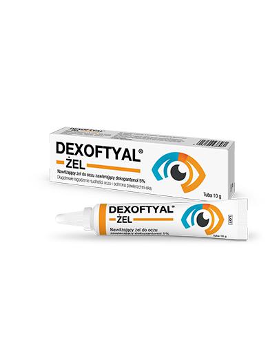 Dexoftyal Żel nawilżający do oczu, 10 g, cena, opinie, wskazania