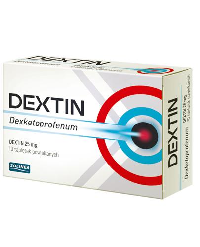 DEXTIN 25 mg - 10 tabl.- cena, stosowanie, opinie  - Apteka internetowa Melissa  