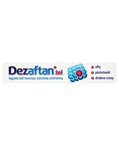 Dezaftan, żel do stosowania w jamie ustnej, 8 g