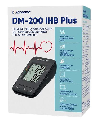 Diagnostic DM-200 IHB Plus Ciśnieniomierz automatyczny naramienny - 1 sztuka - Apteka internetowa Melissa  