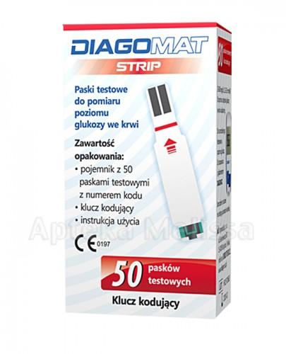 DIAGOMAT STRIP Paski testowe do glukometru - 50 szt. - Apteka internetowa Melissa