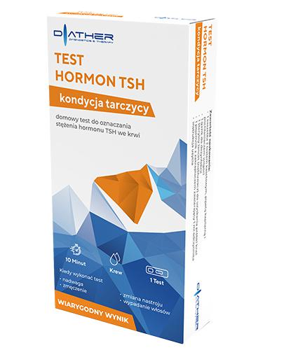  Diather Test Hormon TSH Domowy test do oznaczania stężenia hormonu TSH we krwi - 1 szt. - cena, opinie, wskazania - Apteka internetowa Melissa  