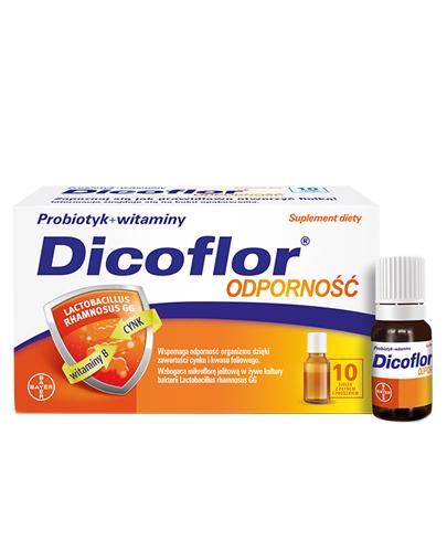 Dicoflor Odporność - 10 fiol. - cena, opinie, dawkowanie - Apteka internetowa Melissa