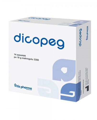 Dicopeg, proszek do sporządzania roztworu doustnego, 10 g, 14 saszetek