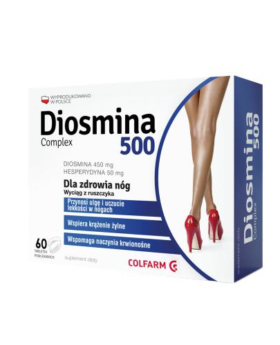  COLFARM DIOSMINA 500 COMPLEX, 60 tabletek - Apteka internetowa Melissa  