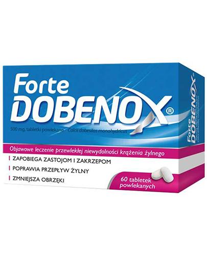  Dobenox Forte 500 mg, 60 tabletek - Apteka internetowa Melissa  