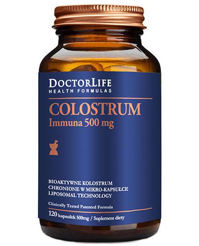 Docotr Life Colostrum Immuna 500 mg - 120  kaps. - cena, opinie, właściwości - Apteka internetowa Melissa  
