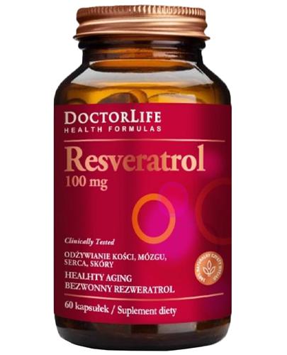  Docotr Life Resveratrol 100 mg - 60 kaps. - cena, opinie, składniki - Apteka internetowa Melissa  