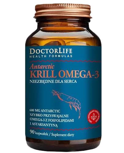  Doctor Life Antarctic Krill Omega-3 Odżywianie serca - 90 kaps. - cena, opinie, wskazania - Apteka internetowa Melissa  