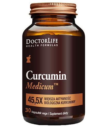  Doctor Life Curcumin Medicum, 30 kaps., cena, opinie, właściwości  - Apteka internetowa Melissa  