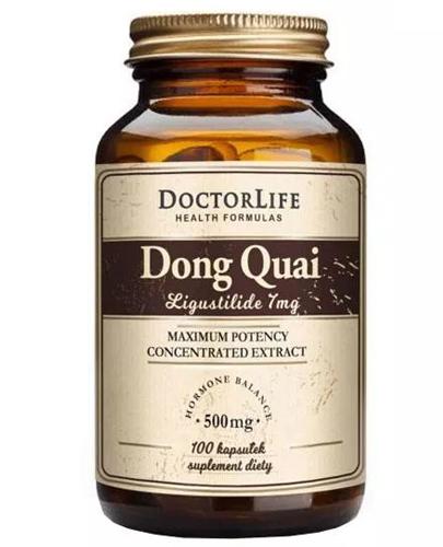  Doctor Life Dong Quai 400 mg - 100 kaps. - cena, opinie, właściwości - Apteka internetowa Melissa  