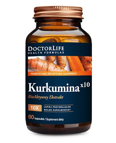  Doctor Life Kurkumina x 10, 60 kaps., cena, opinie, wskazania - Apteka internetowa Melissa  