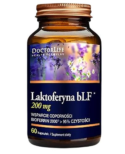  Doctor Life Laktoferyna bLF 200 mg - 60 kaps. Na odporność, cena, opinie, stosowanie  - Apteka internetowa Melissa  