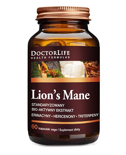  Doctor Life Lion's Mane, 60 kaps., cena, opinie, dawkowanie - Apteka internetowa Melissa  