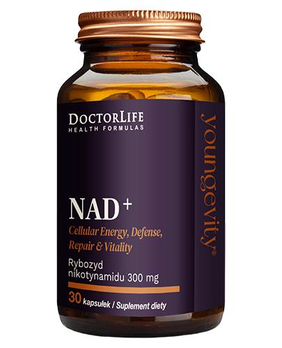  Doctor Life NAD+ Rybozyd nikotynamidu 300 mg, 30 kaps., cena, wskazania, składniki - Apteka internetowa Melissa  