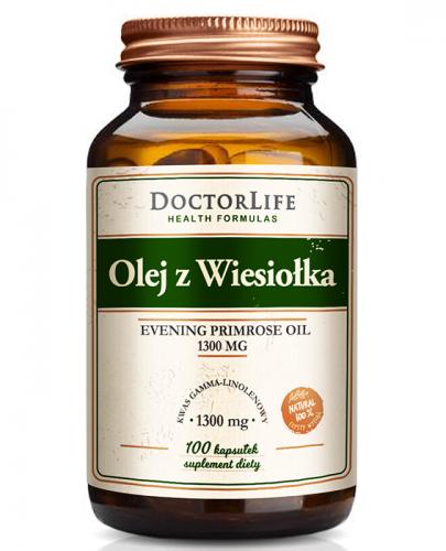  DOCTOR LIFE Olej z Wiesiołka 1300 mg - 100 kaps. - Apteka internetowa Melissa  