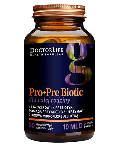  Doctor Life Pro+Pre Biotic dla całej rodziny, 90 kaps., cena, opinie, składniki - Apteka internetowa Melissa  