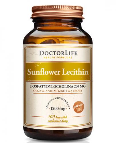  DOCTOR LIFE Sunflower Lecithin 1200 mg - 100 kaps. - Apteka internetowa Melissa  