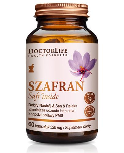 Doctor Life Szafran - 60 kaps. - na stres i PMS - cena, opinie, wskazania