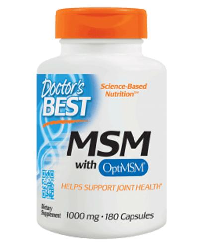  DOCTOR'S BEST MSM 1000 mg - 180 kaps. - Apteka internetowa Melissa  