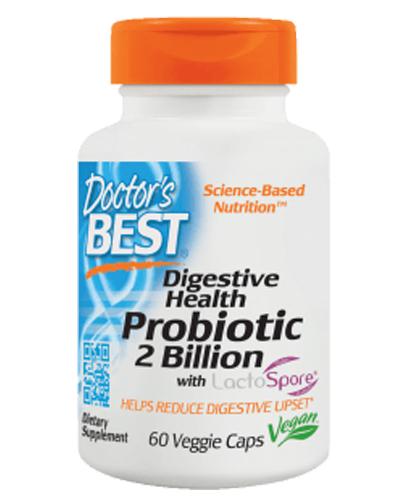  DOCTOR'S BEST Probiotic 2 mld CFU LactoSpore - 60 kaps. - Apteka internetowa Melissa  