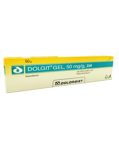  Dolgit Gel 50 mg/g - 50 g Żel przeciwbólowy i przeciwzapalny - cena, opinie, stosowanie - Apteka internetowa Melissa  