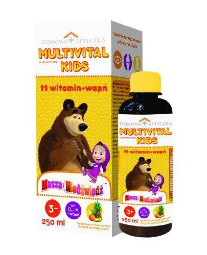  Domowa Apteczka Multivital Kids - 250 ml - cena, opinie, wskazania - Apteka internetowa Melissa  