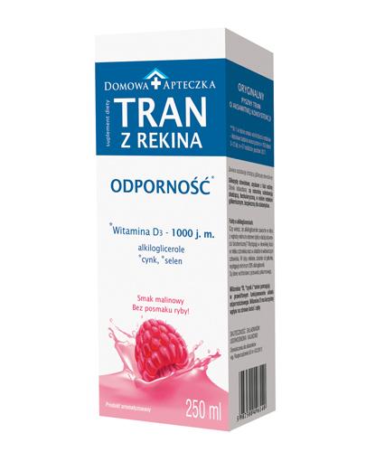 DOMOWA APTECZKA ODPORNOŚĆ D3 Tran z rekina grenlandzkiego - 250 ml - cena, stosowanie, opinie - Apteka internetowa Melissa
