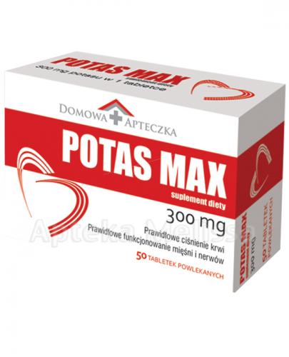  DOMOWA APTECZKA Potas Max 300 mg - 50 tabl. - Apteka internetowa Melissa  