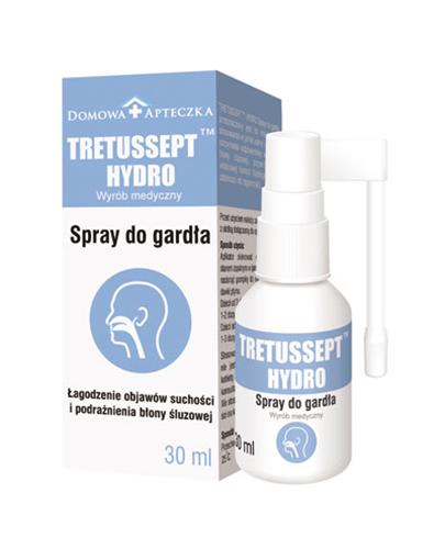  Domowa Apteczka Tretussept Hydro Spray do gardła - 30 ml - cena, opinie, właściwości - Apteka internetowa Melissa  