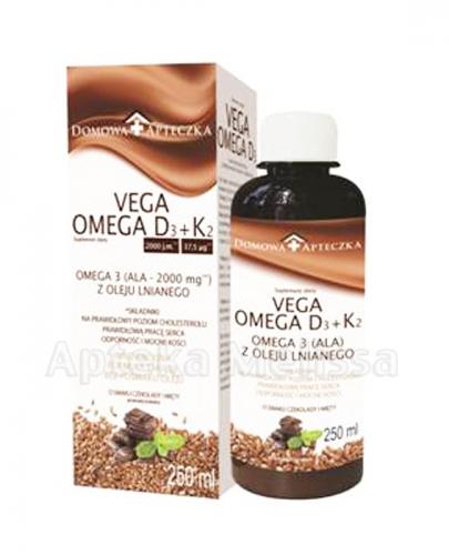  DOMOWA APTECZKA Vega Omega D3 + K2 - 250 ml - Apteka internetowa Melissa  