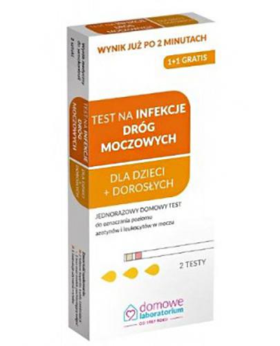 DOMOWE LABORATORIUM Test na infekcje dróg...