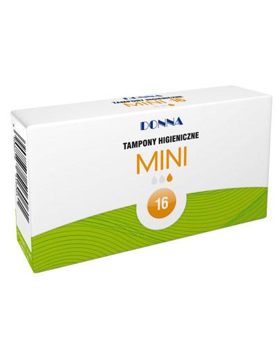  Donna Mini Tampony higieniczne  - 16 szt. - cena, opinie, właściwości  - Apteka internetowa Melissa  
