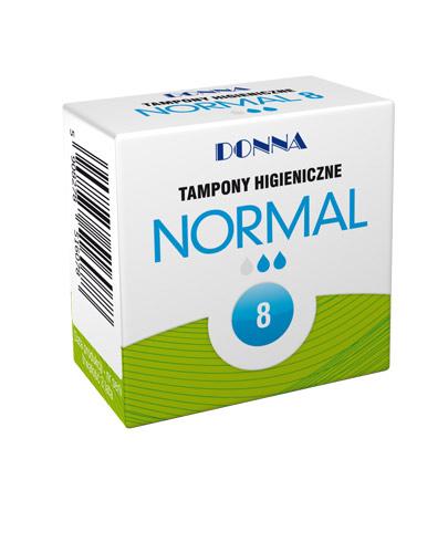  Donna Normal Tampony higieniczne  - 8 szt. - cena, opinie, właściwości  - Apteka internetowa Melissa  