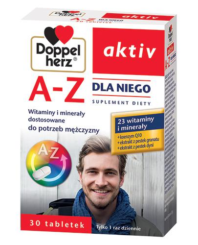 DOPPELHERZ AKTIV A-Z Dla niego - 30 tabl. - Apteka internetowa Melissa