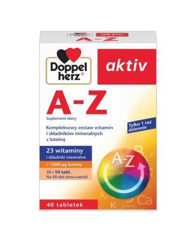 DOPPELHERZ AKTIV A-Z Retard - 40 tabl. - Apteka internetowa Melissa