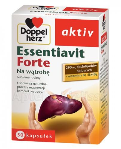 DOPPELHERZ AKTIV Essentiavit Forte na wątrobę - 50 kaps. - Apteka internetowa Melissa