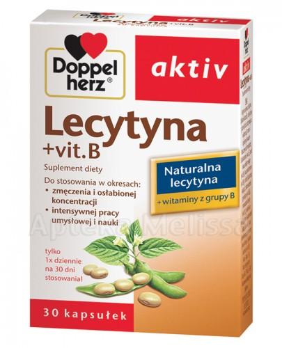 DOPPELHERZ AKTIV Lecytyna + vit.B - 30 kaps. - Apteka internetowa Melissa