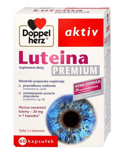  DOPPELHERZ AKTIV Luteina premium, 60 kapsułek - Apteka internetowa Melissa  