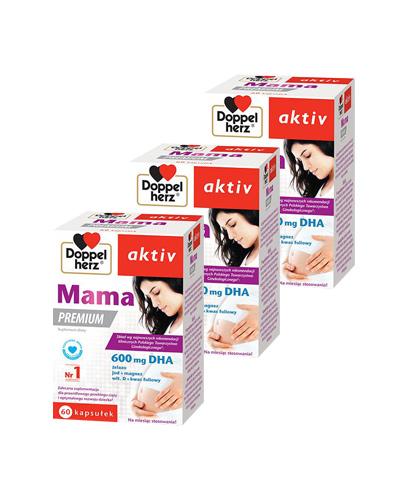  DOPPELHERZ AKTIV Mama Premium, 3 x 60 kapsułek - Apteka internetowa Melissa  