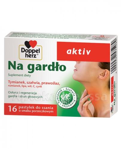 DOPPELHERZ AKTIV Na gardło - 16 past. - Apteka internetowa Melissa