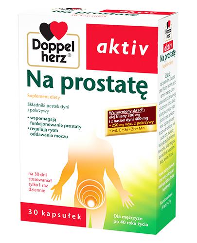DOPPELHERZ AKTIV Na prostatę - 30 kaps. - Drogeria Melissa