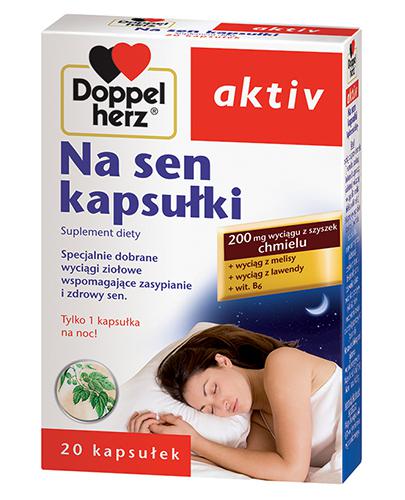 DOPPELHERZ AKTIV Na sen - 20 kaps. - Drogeria Melissa