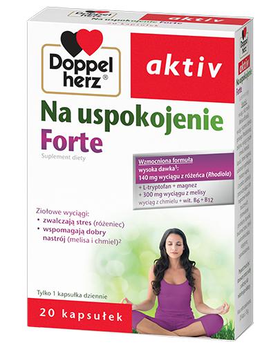 DOPPELHERZ AKTIV Na uspokojenie forte - 20 kaps.