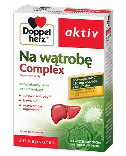 DOPPELHERZ AKTIV Na wątrobe complex - 30 kaps. - Apteka internetowa Melissa