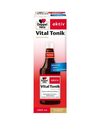 DOPPELHERZ VITAL TONIK - 1000 ml. Dla sił witalnych organizmu. - Apteka internetowa Melissa