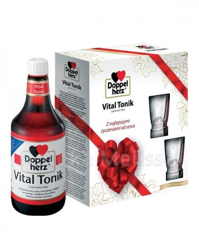 DOPPELHERZ VITAL TONIK - 750 ml + 2 Luksusowe kieliszki GRATIS! - Apteka internetowa Melissa
