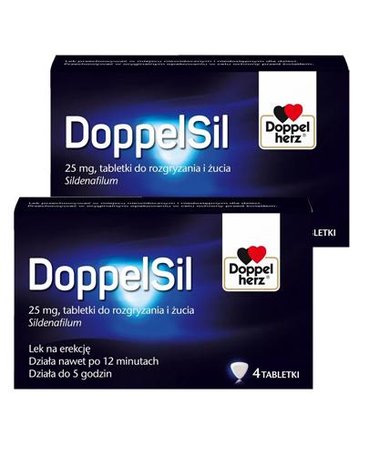  DoppelSil 25 mg, na erekcję, 2 x 4 tabletki - Apteka internetowa Melissa  