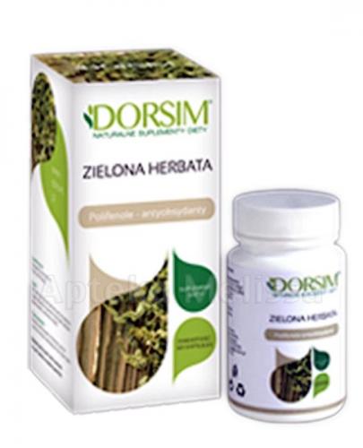  DORSIM VIRIDI TEA EXTRACT Ekstrakt z zielonej herbaty - 60 kaps.  - Apteka internetowa Melissa  
